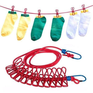 Elastic Cloth Drying Hanging Clotheline