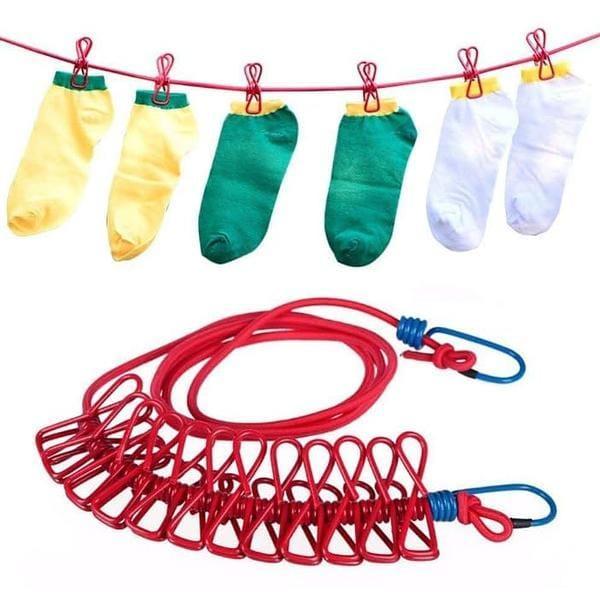 Elastic Cloth Drying Hanging Clotheline